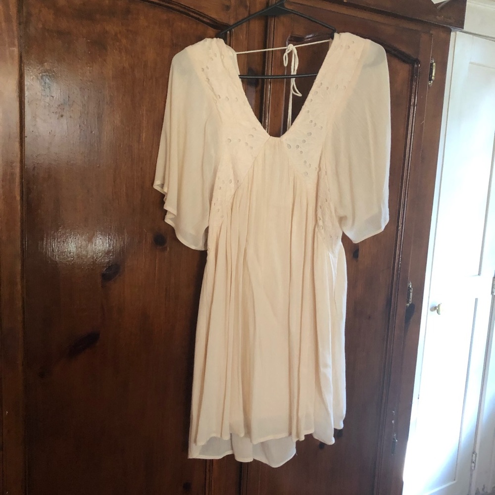 Showpo. | Different Dreams Dress In Natural | Med